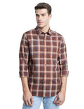 Men’s Checkered Casual Shirt – Regular Fit | Full Sleeves | 100% Pure Cotton