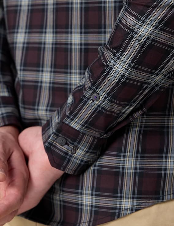 Men's Checkered Casual Shirt - Regular Fit | Full Sleeve | Pure Cotton